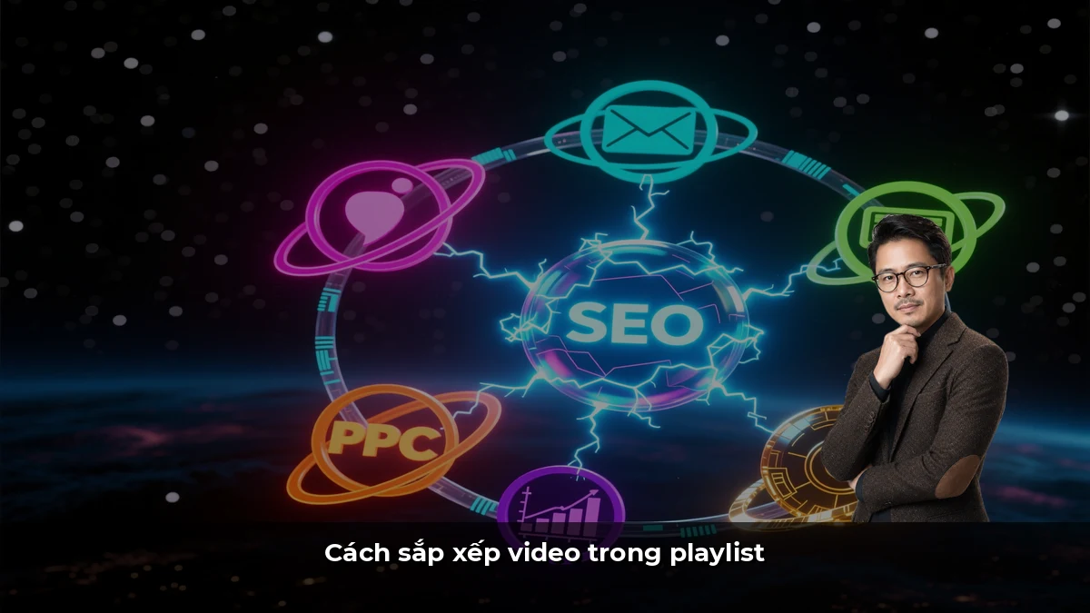 Cách sắp xếp video trong playlist