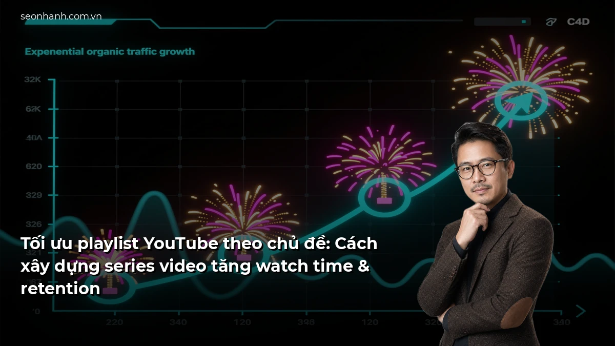 Tối ưu playlist YouTube theo chủ đề: Cách xây dựng series video tăng watch time & retention