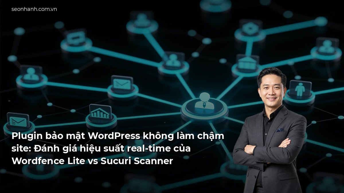 Plugin bảo mật WordPress không làm chậm site: Đánh giá hiệu suất real-time của Wordfence Lite vs Sucuri Scanner