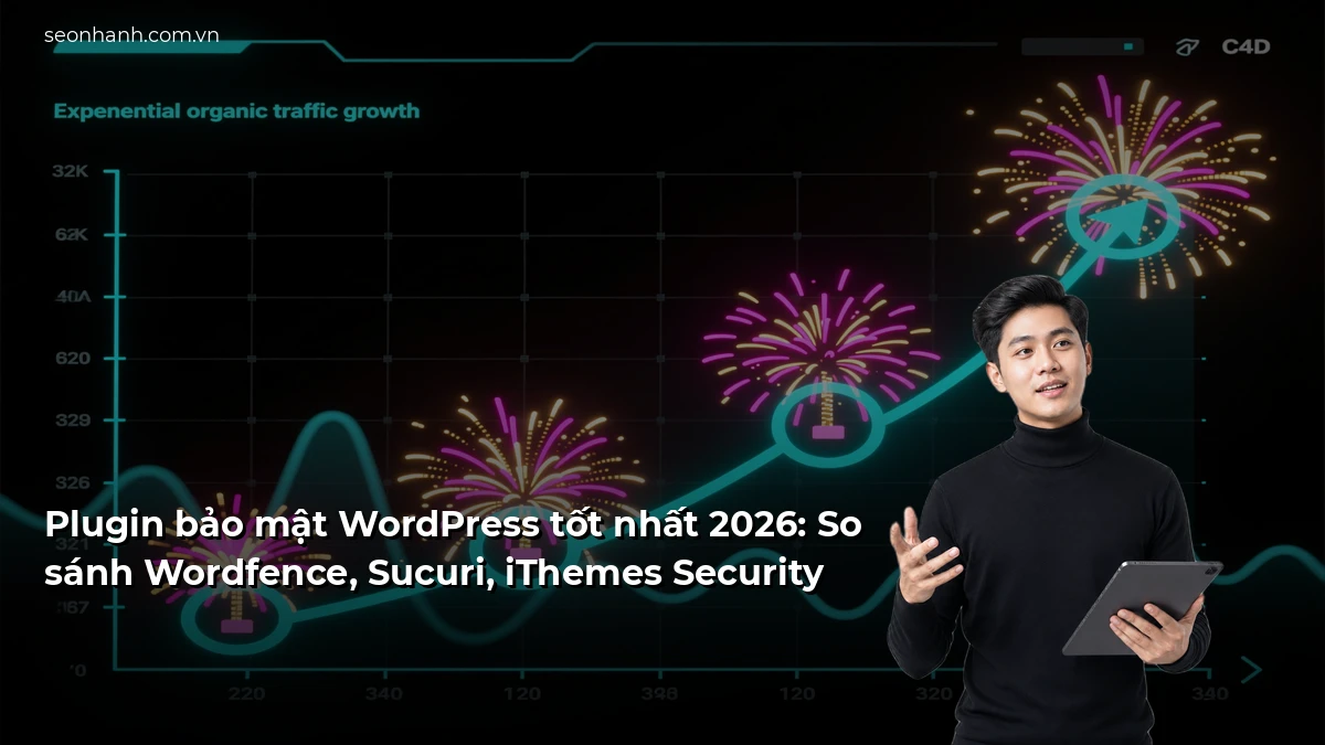Plugin bảo mật WordPress tốt nhất 2026: So sánh Wordfence, Sucuri, iThemes Security