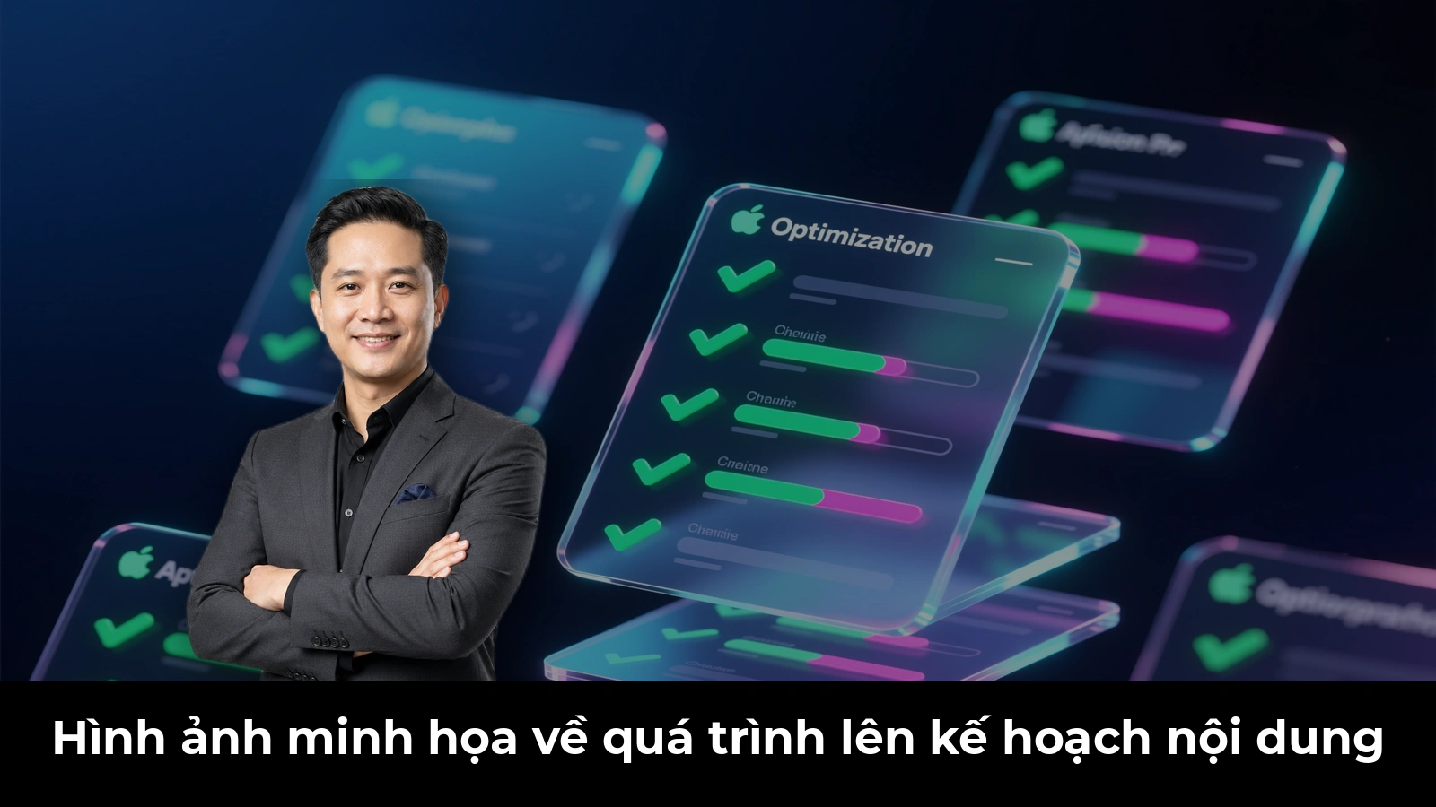 Hình ảnh minh họa về quá trình lên kế hoạch nội dung