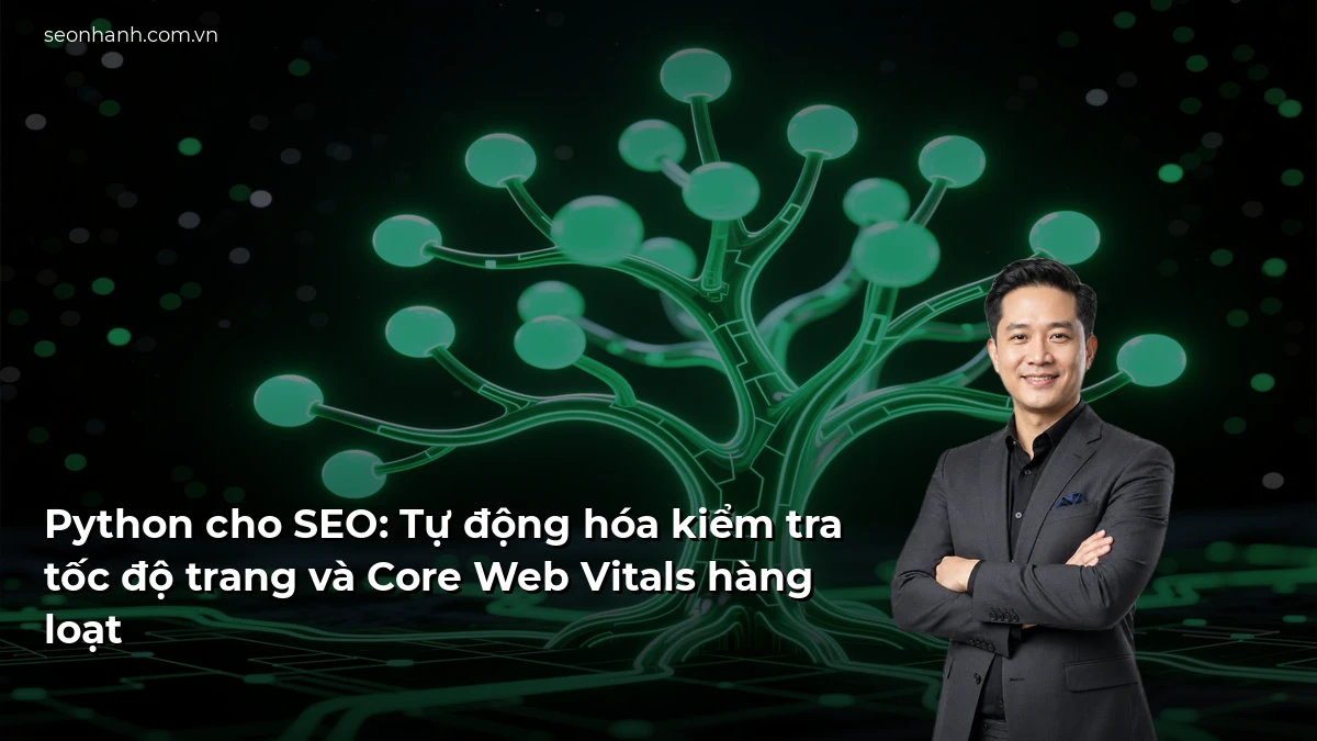 Python cho SEO: Tự động hóa kiểm tra tốc độ trang và Core Web Vitals hàng loạt