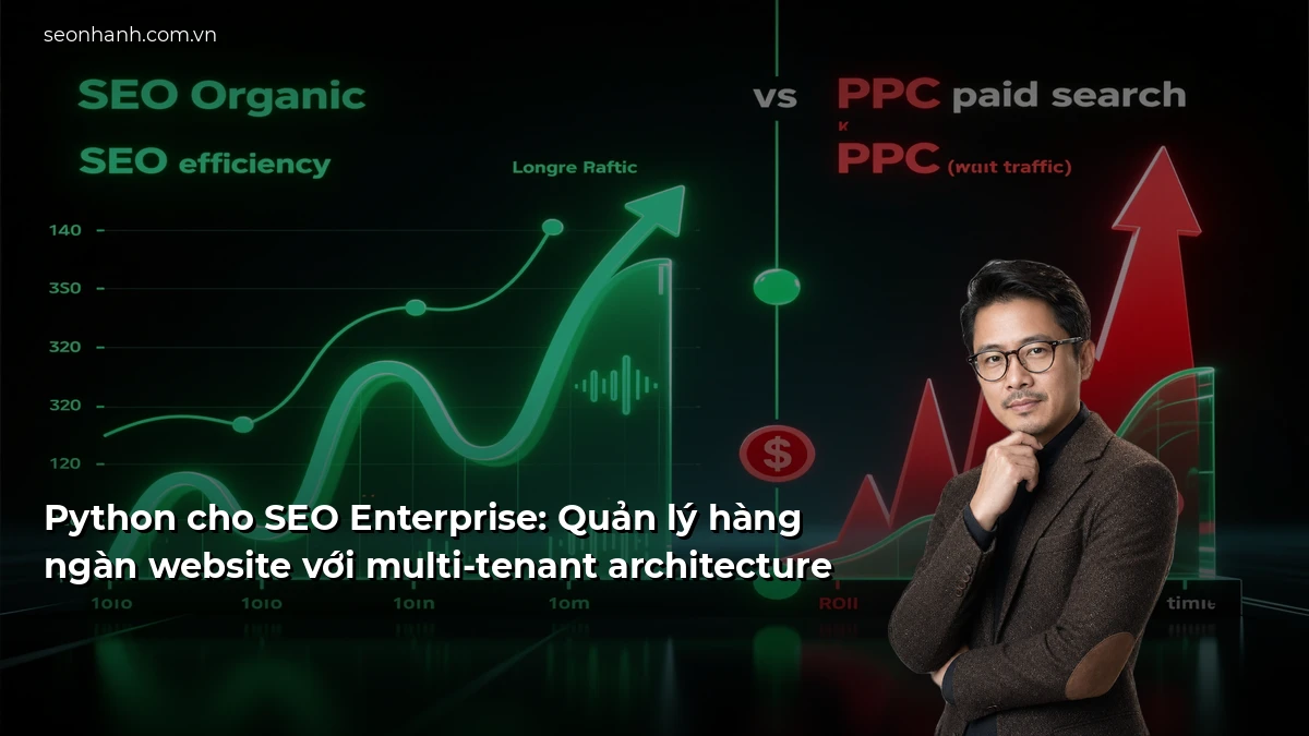 Python cho SEO Enterprise: Quản lý hàng ngàn website với multi-tenant architecture