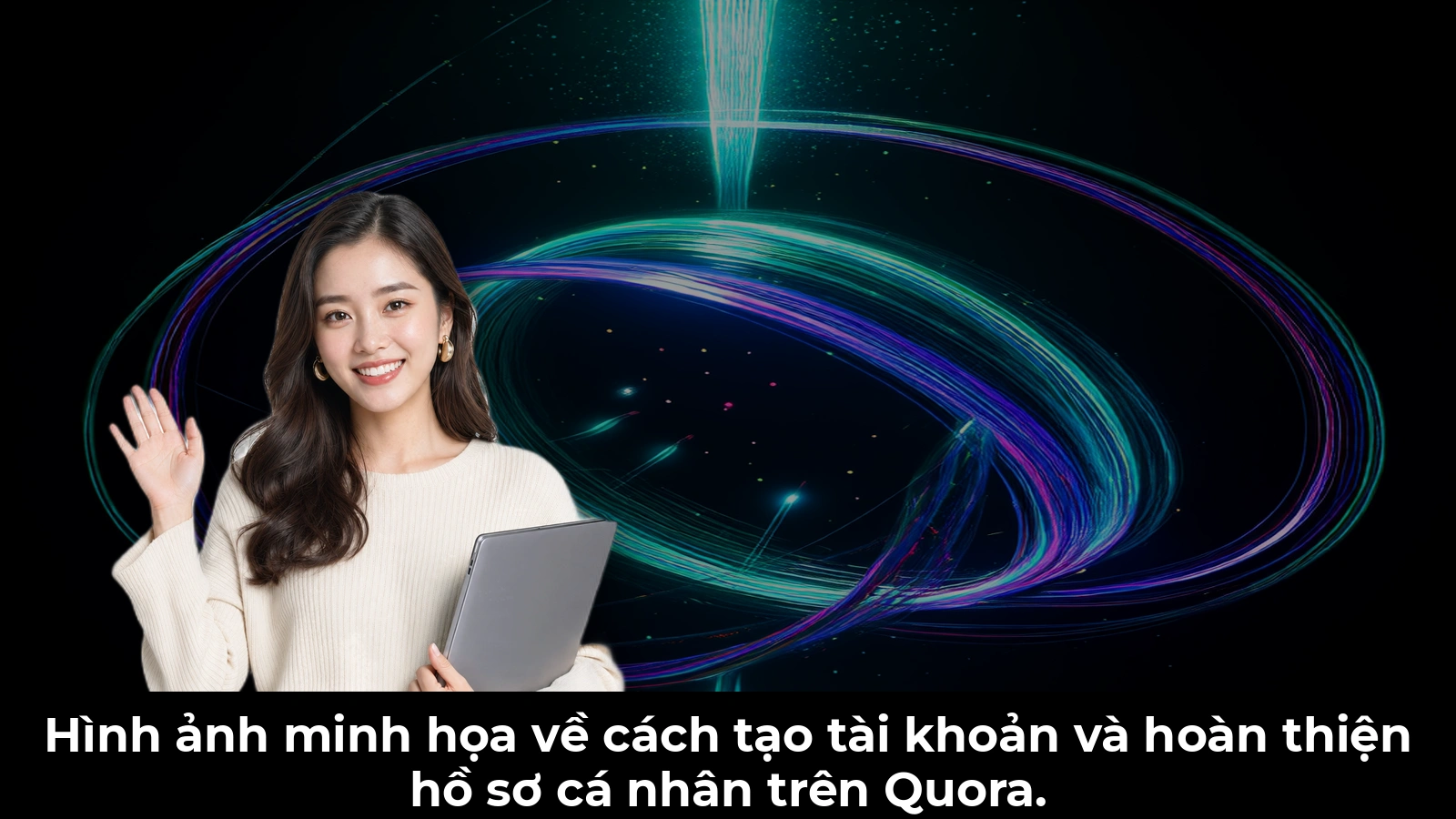 Hình ảnh minh họa về cách tạo tài khoản và hoàn thiện hồ sơ cá nhân trên Quora.