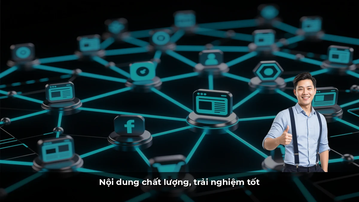 Nội dung chất lượng, trải nghiệm tốt