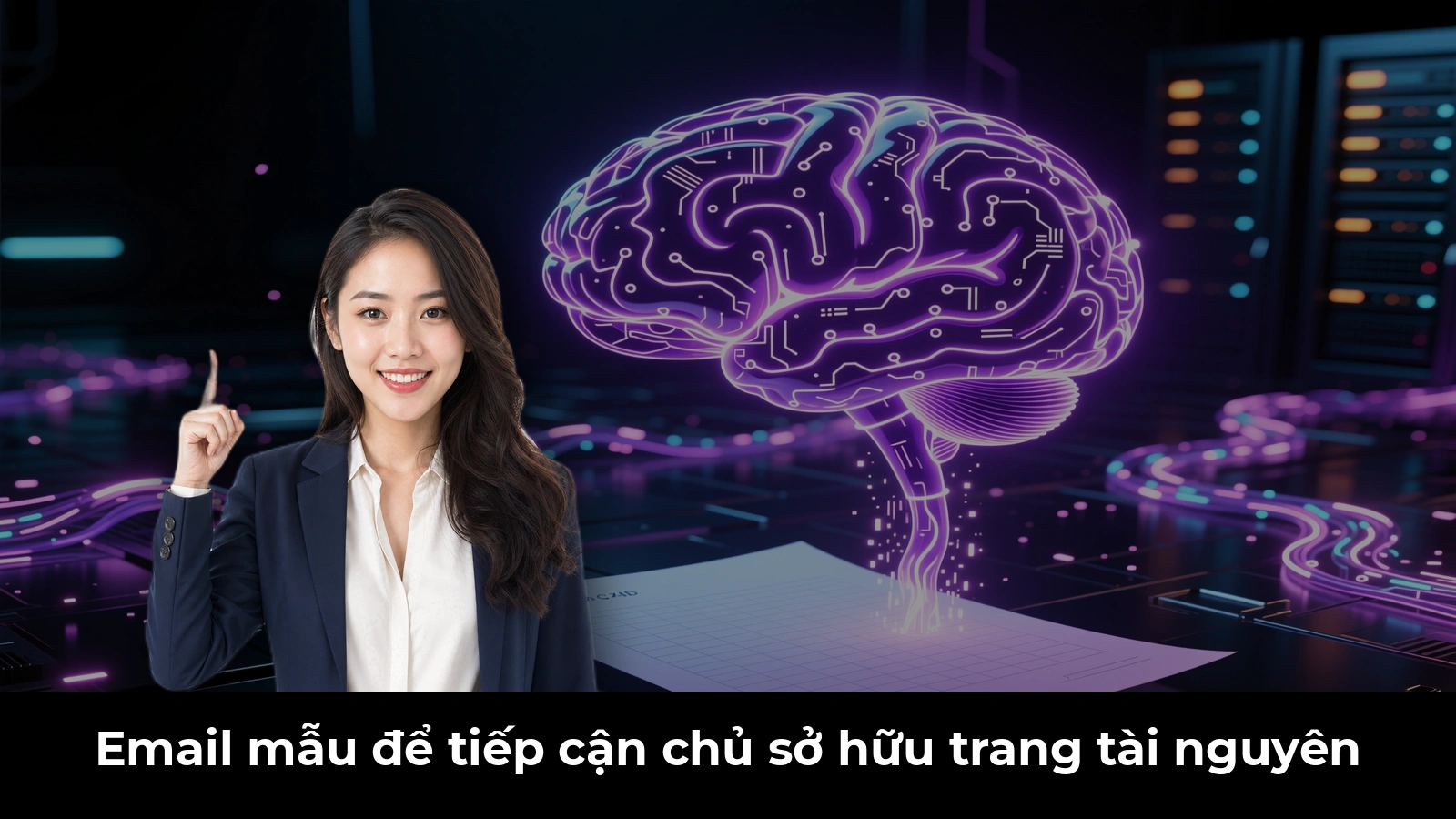 Email mẫu để tiếp cận chủ sở hữu trang tài nguyên