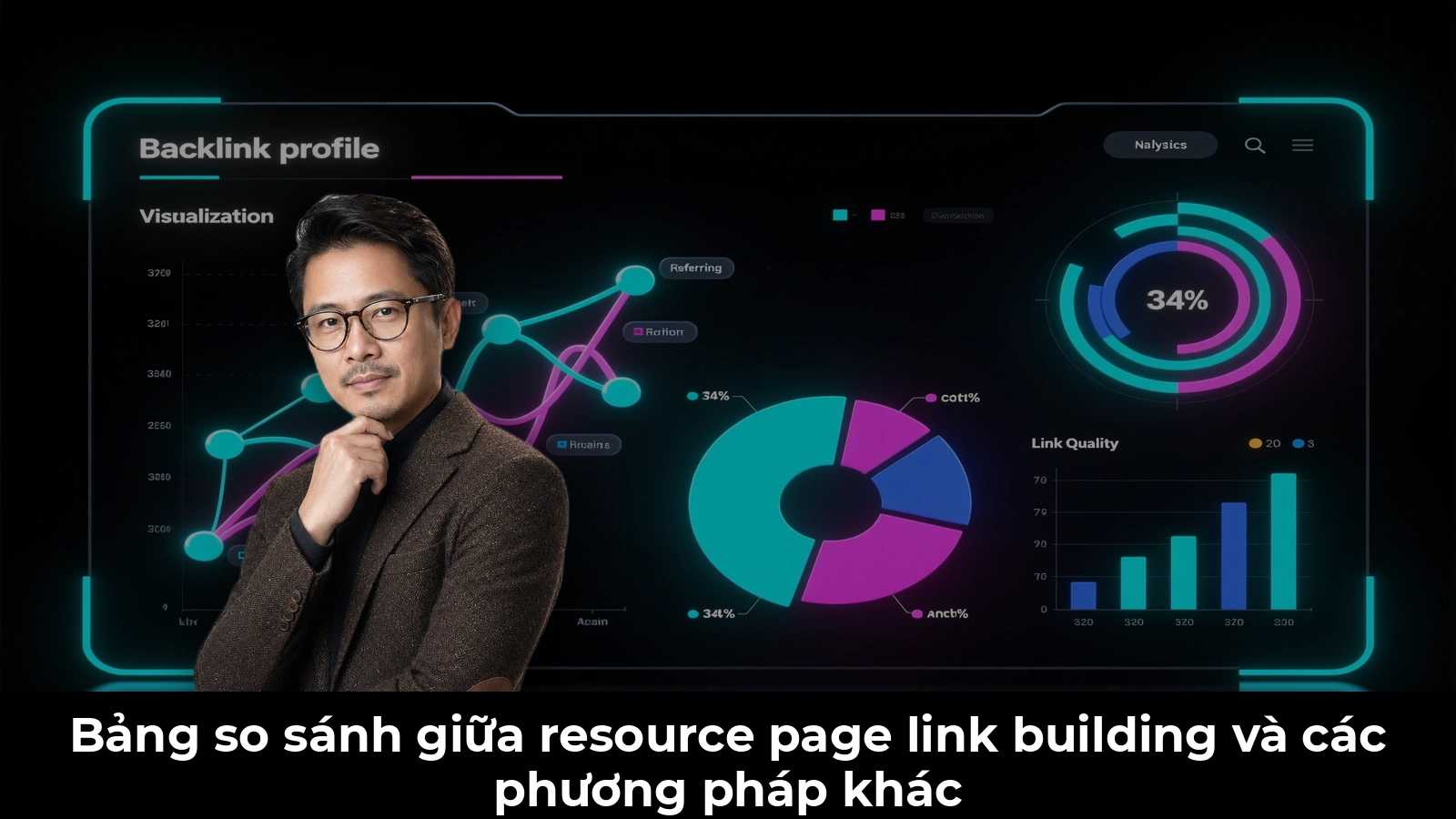 Bảng so sánh giữa resource page link building và các phương pháp khác