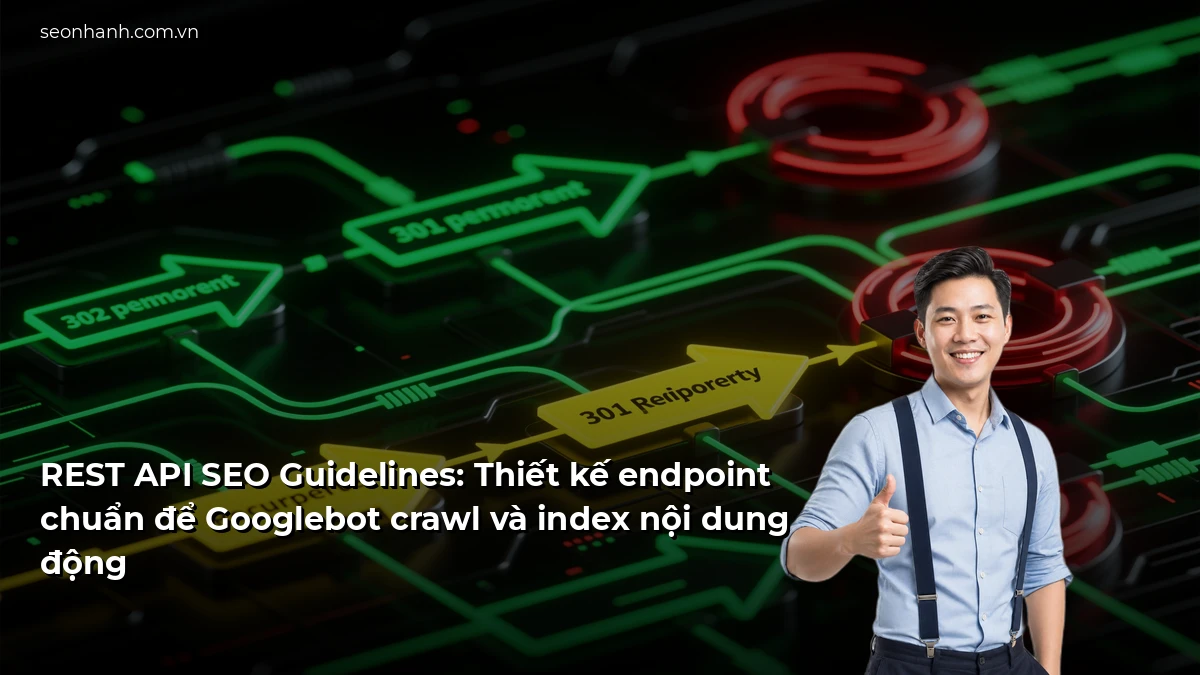 REST API SEO Guidelines: Thiết kế endpoint chuẩn để Googlebot crawl và index nội dung động