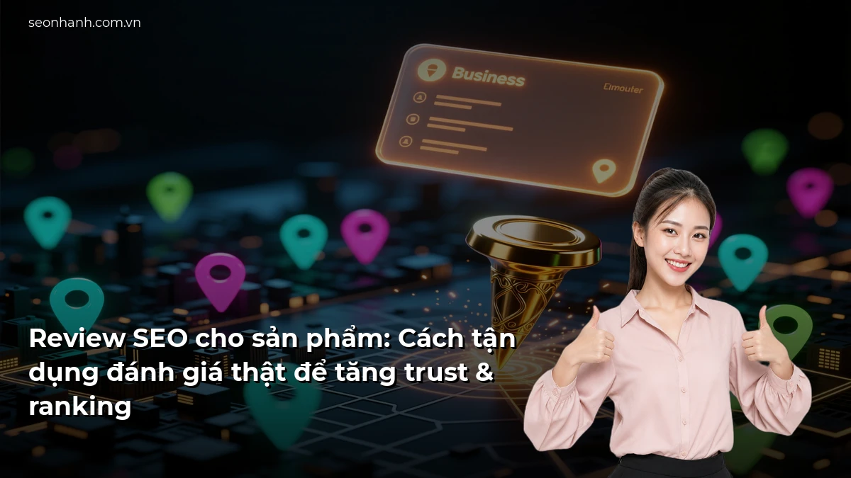 Review SEO cho sản phẩm: Cách tận dụng đánh giá thật để tăng trust & ranking