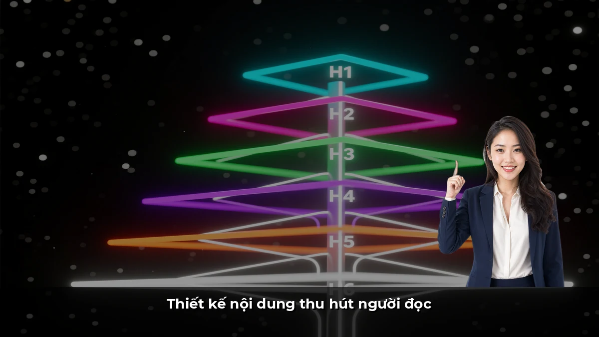 Thiết kế nội dung thu hút người đọc