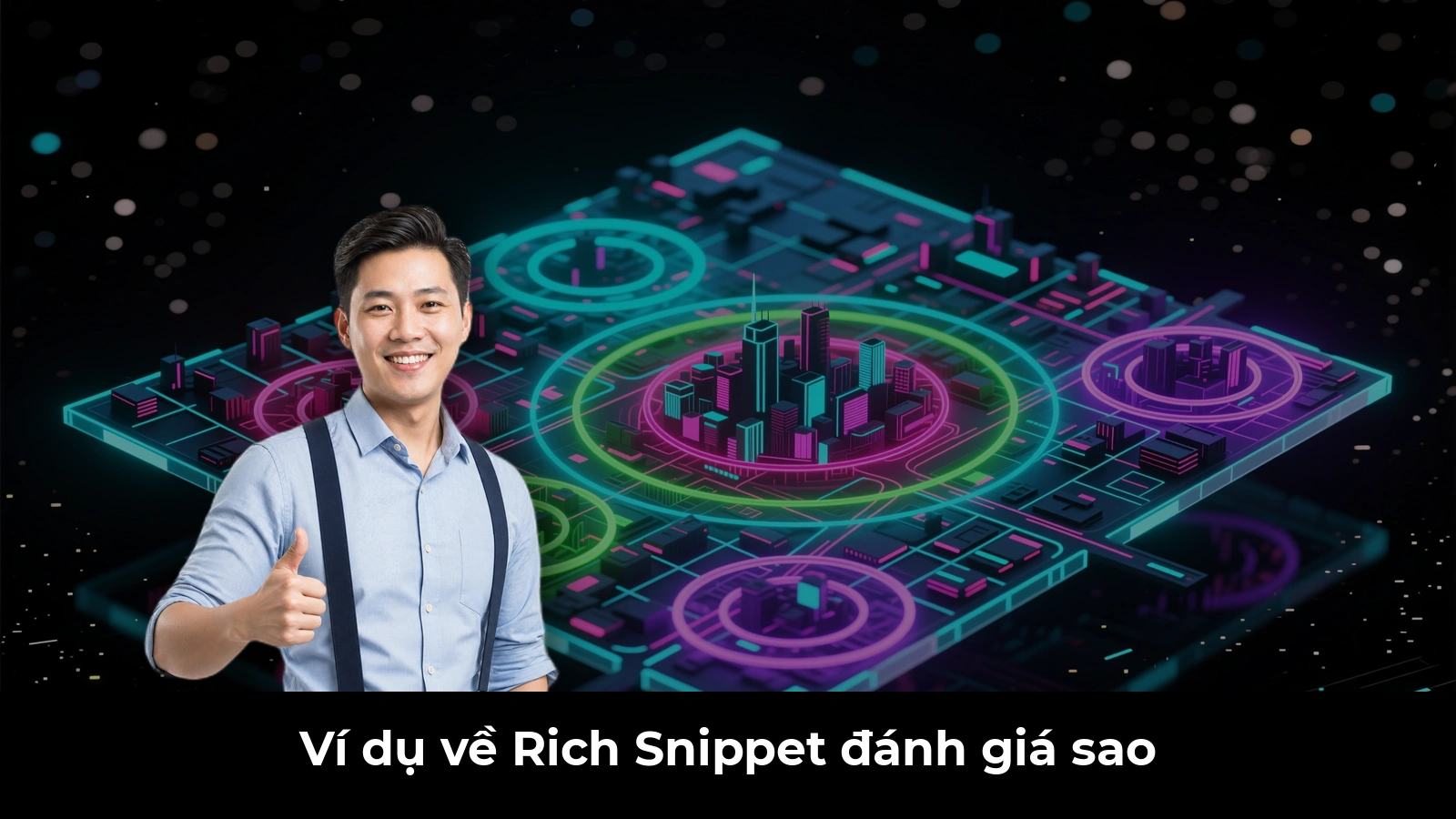Ví dụ về Rich Snippet đánh giá sao