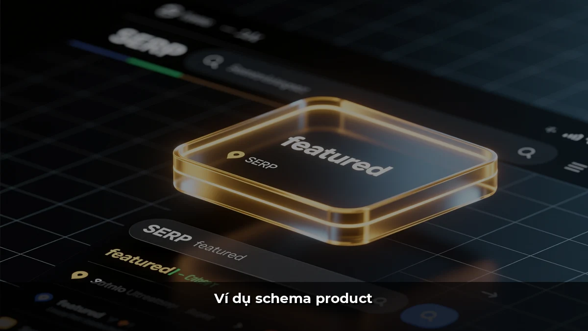 Ví dụ schema product