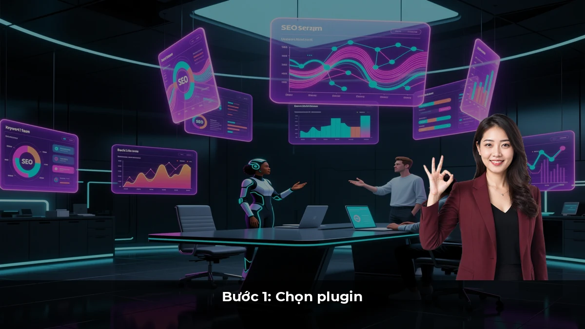 Bước 1: Chọn plugin