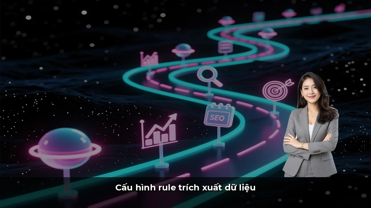 Cấu hình rule trích xuất dữ liệu