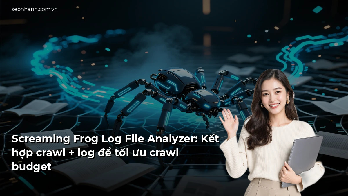 Screaming Frog Log File Analyzer: Kết hợp crawl + log để tối ưu crawl budget