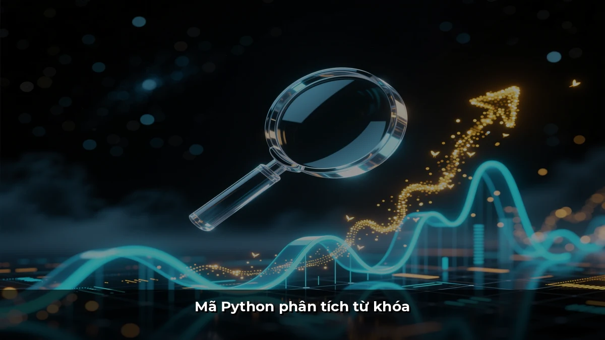 Mã Python phân tích từ khóa