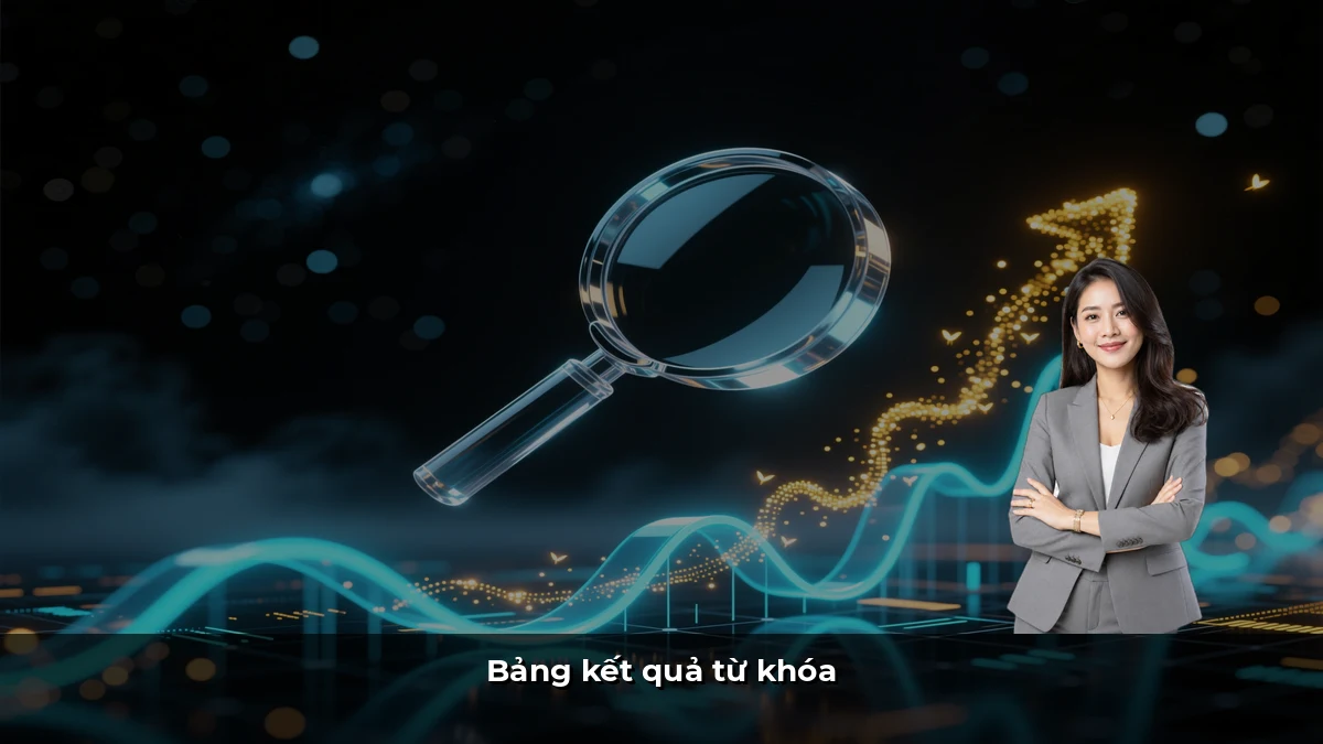 Bảng kết quả từ khóa