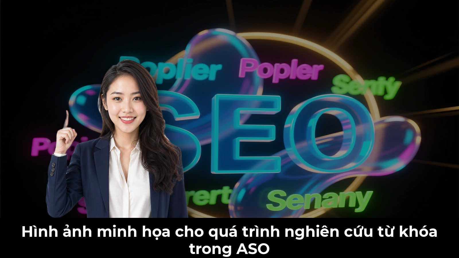 Hình ảnh minh họa cho quá trình nghiên cứu từ khóa trong ASO