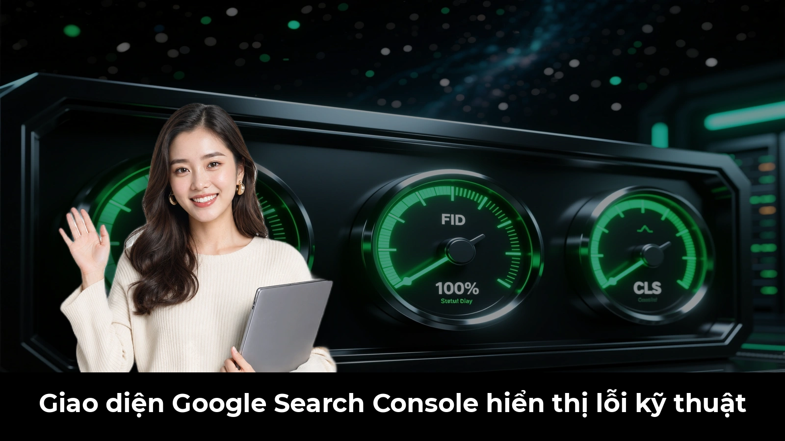 Giao diện Google Search Console hiển thị lỗi kỹ thuật