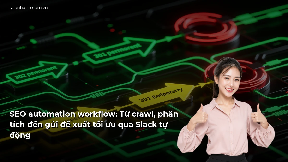 SEO automation workflow: Từ crawl, phân tích đến gửi đề xuất tối ưu qua Slack tự động