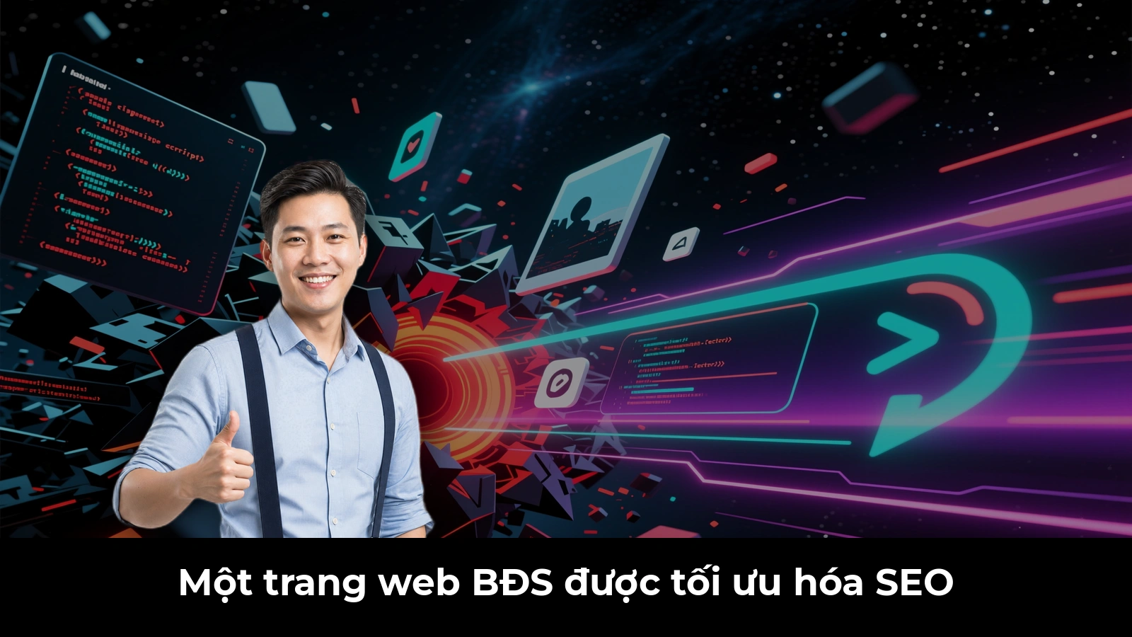 Một trang web BĐS được tối ưu hóa SEO