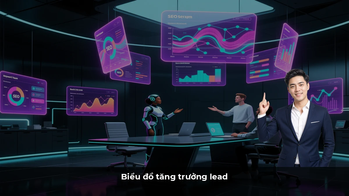 Biểu đồ tăng trưởng lead