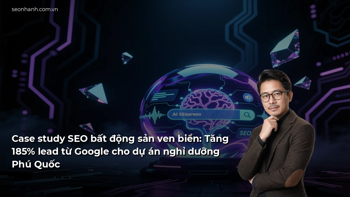 Case study SEO bất động sản ven biển: Tăng 185% lead từ Google cho dự án nghỉ dưỡng Phú Quốc