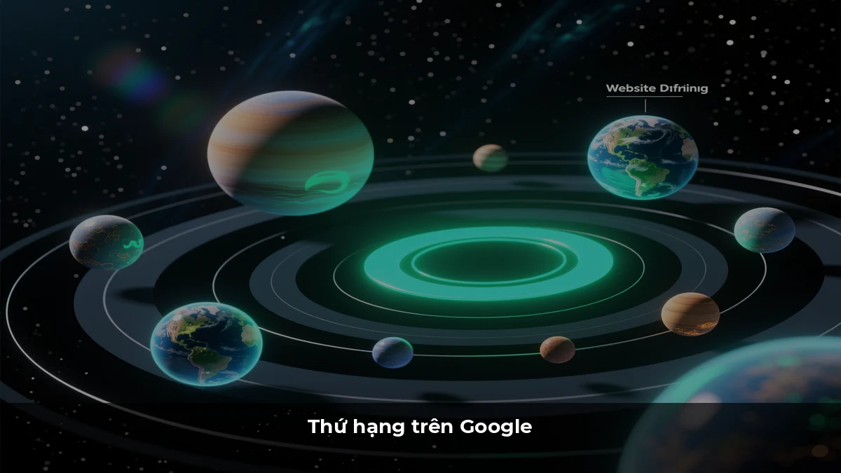 Thứ hạng trên Google