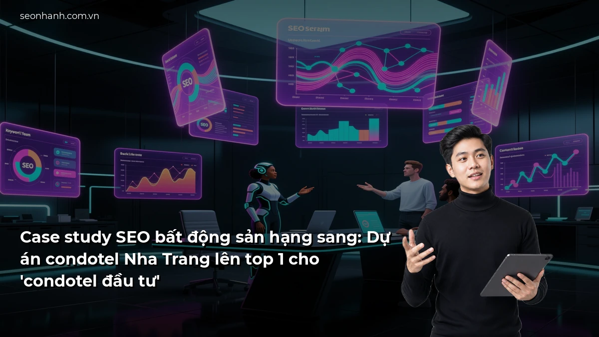 Case study SEO bất động sản hạng sang: Dự án condotel Nha Trang lên top 1 cho 'condotel đầu tư'