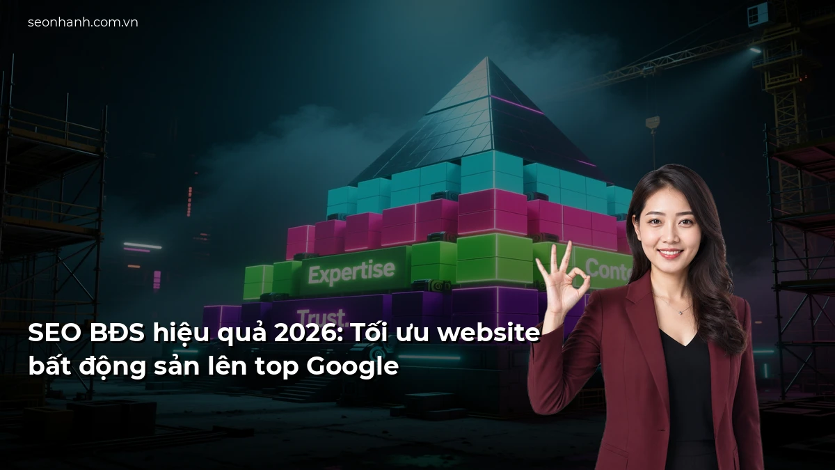SEO BĐS hiệu quả 2026: Tối ưu website bất động sản lên top Google