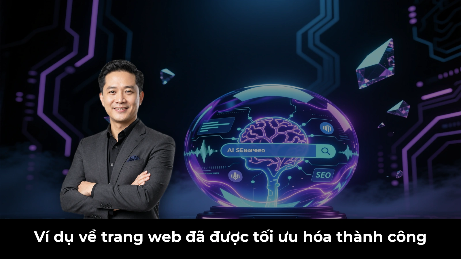 Ví dụ về trang web đã được tối ưu hóa thành công