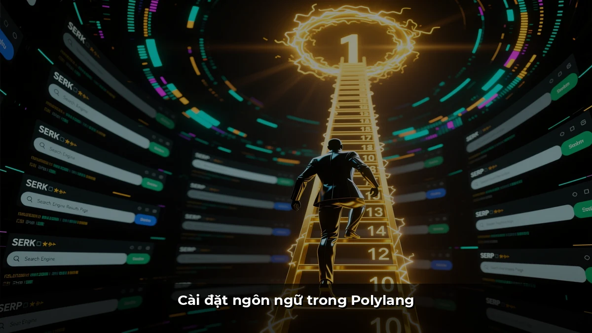 Cài đặt ngôn ngữ trong Polylang