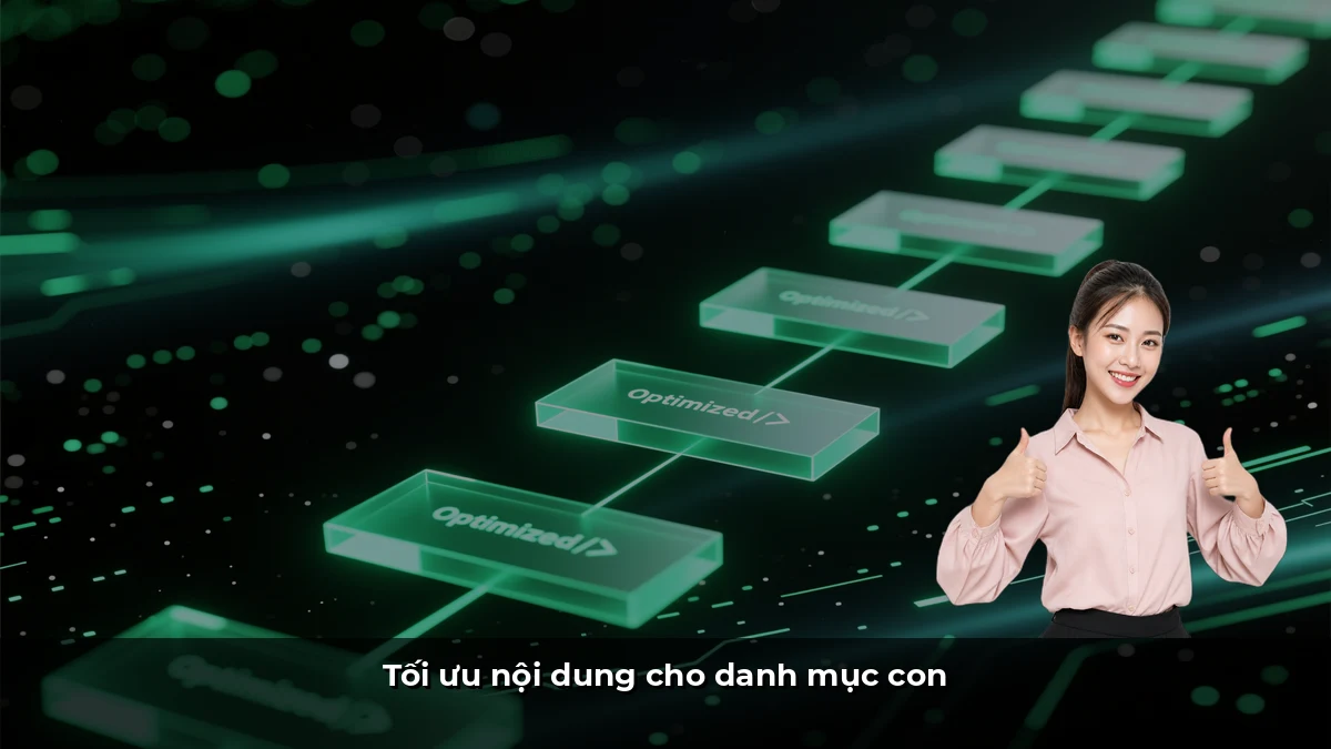 Tối ưu nội dung cho danh mục con