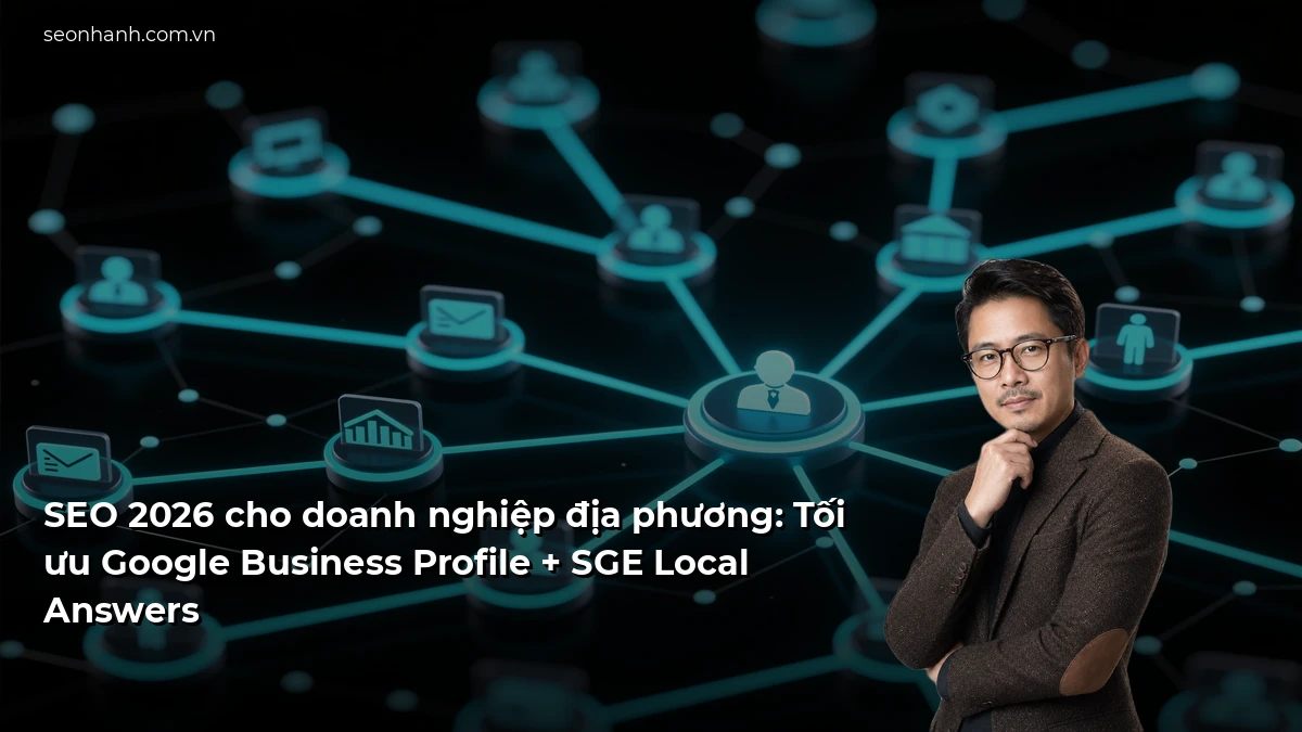 SEO 2026 cho doanh nghiệp địa phương: Tối ưu Google Business Profile + SGE Local Answers