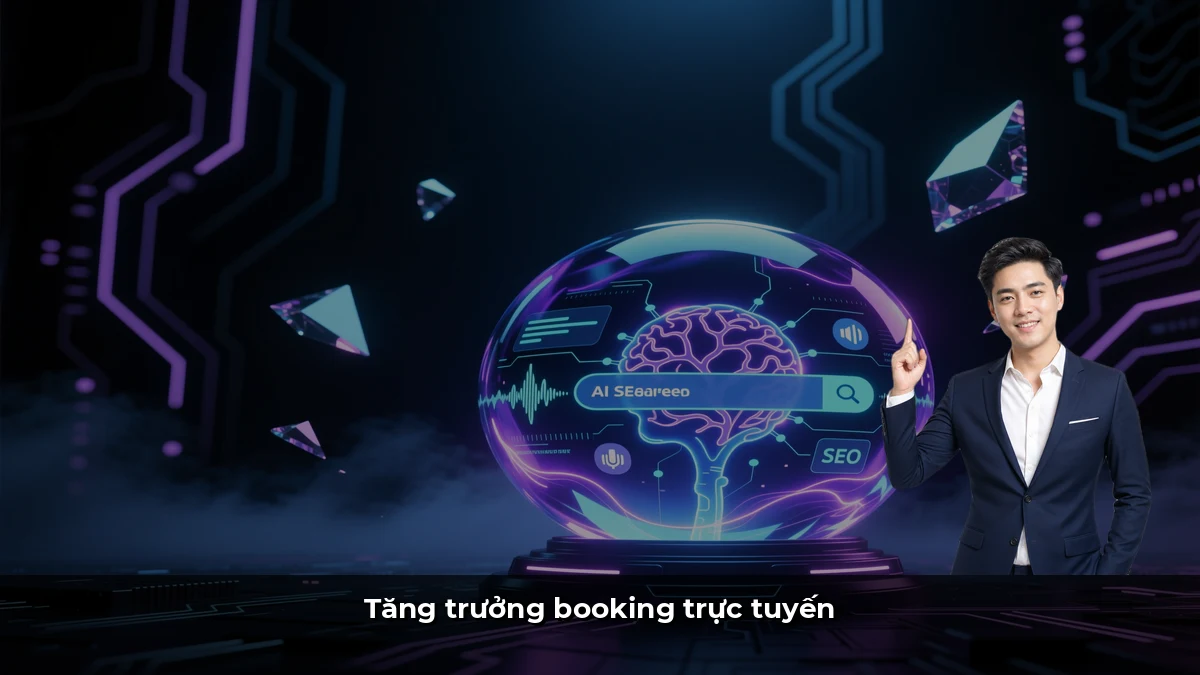Tăng trưởng booking trực tuyến