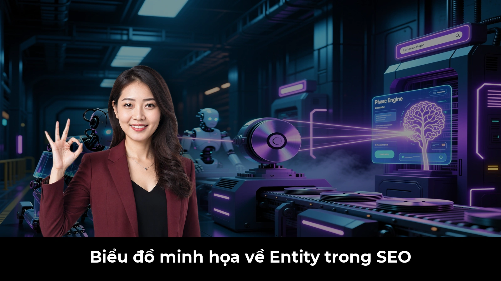 Biểu đồ minh họa về Entity trong SEO