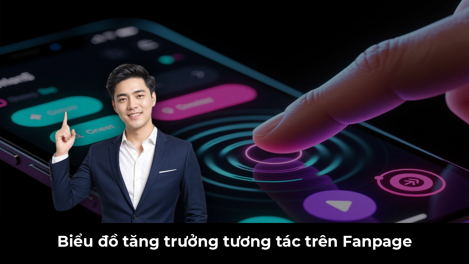 Biểu đồ tăng trưởng tương tác trên Fanpage