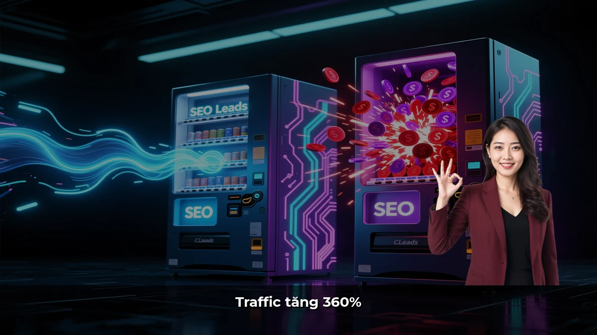 Traffic tăng 360%