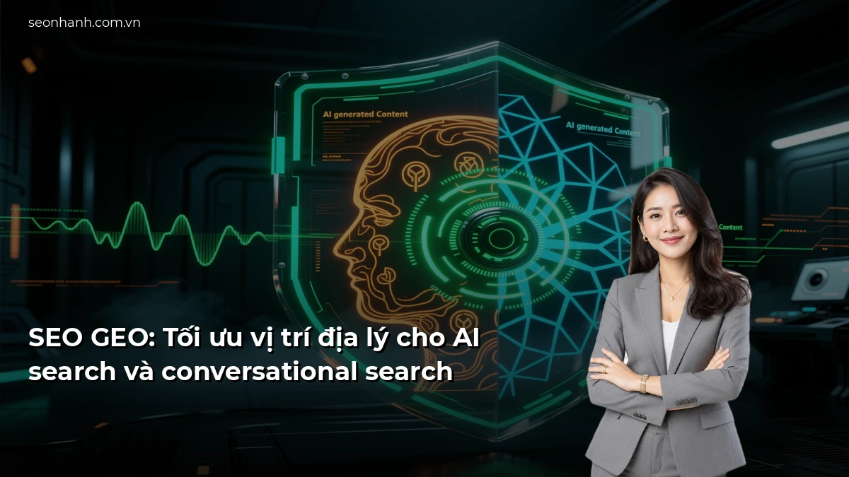 SEO GEO: Tối ưu vị trí địa lý cho AI search và conversational search