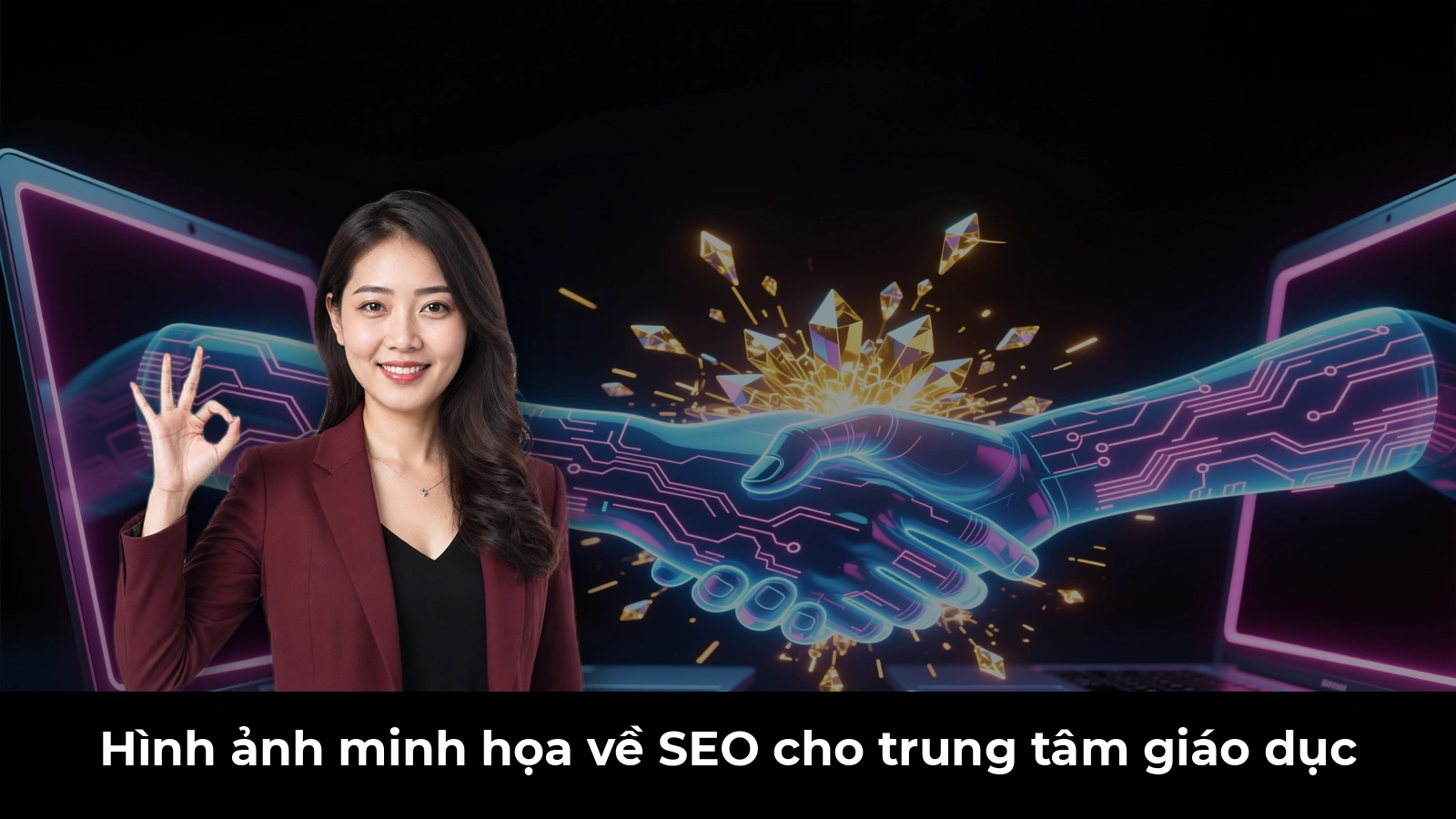 Hình ảnh minh họa về SEO cho trung tâm giáo dục