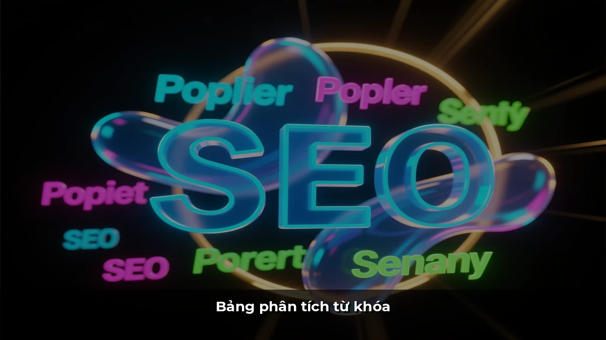 Bảng phân tích từ khóa
