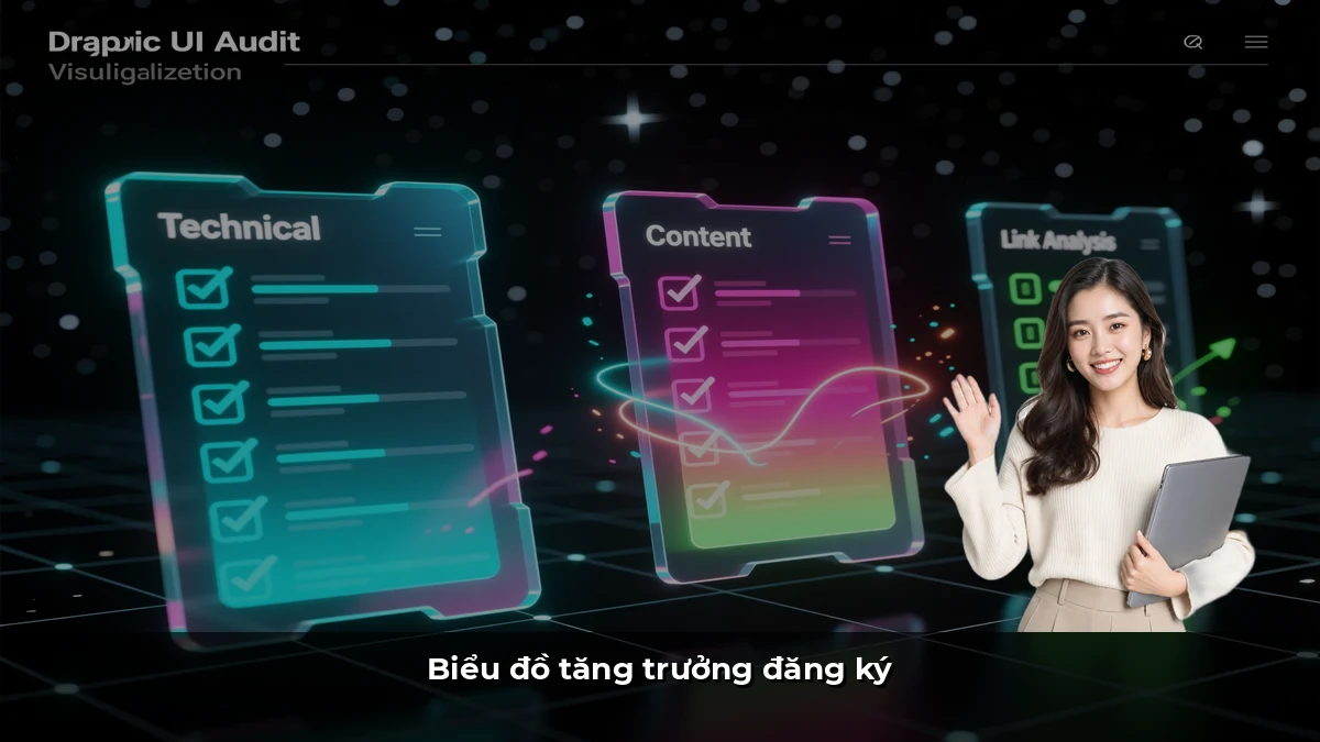 Biểu đồ tăng trưởng đăng ký