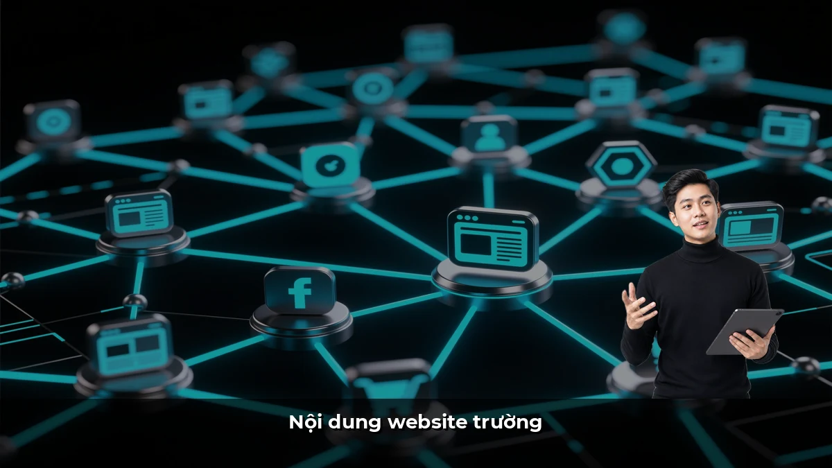 Nội dung website trường