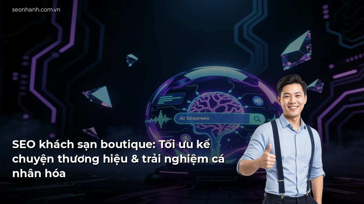 SEO khách sạn boutique: Tối ưu kể chuyện thương hiệu & trải nghiệm cá nhân hóa