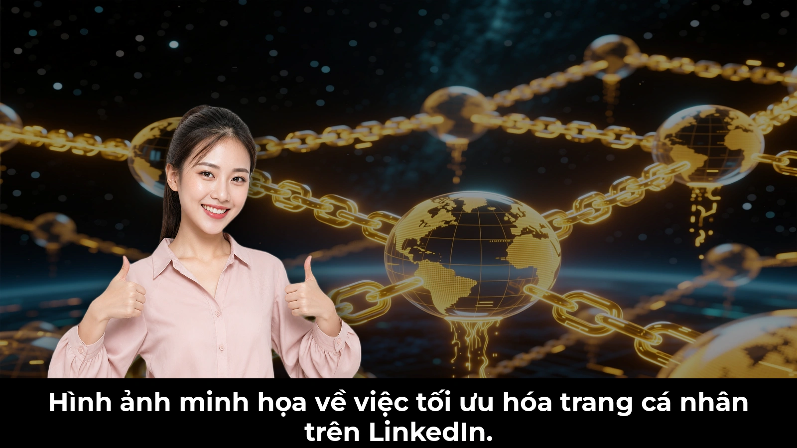 Hình ảnh minh họa về việc tối ưu hóa trang cá nhân trên LinkedIn.