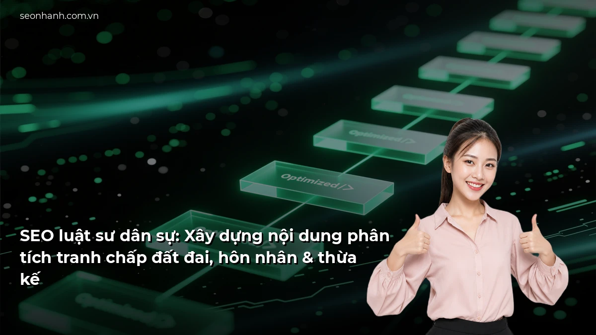 SEO luật sư dân sự: Xây dựng nội dung phân tích tranh chấp đất đai, hôn nhân & thừa kế