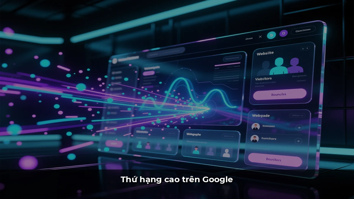 Thứ hạng cao trên Google