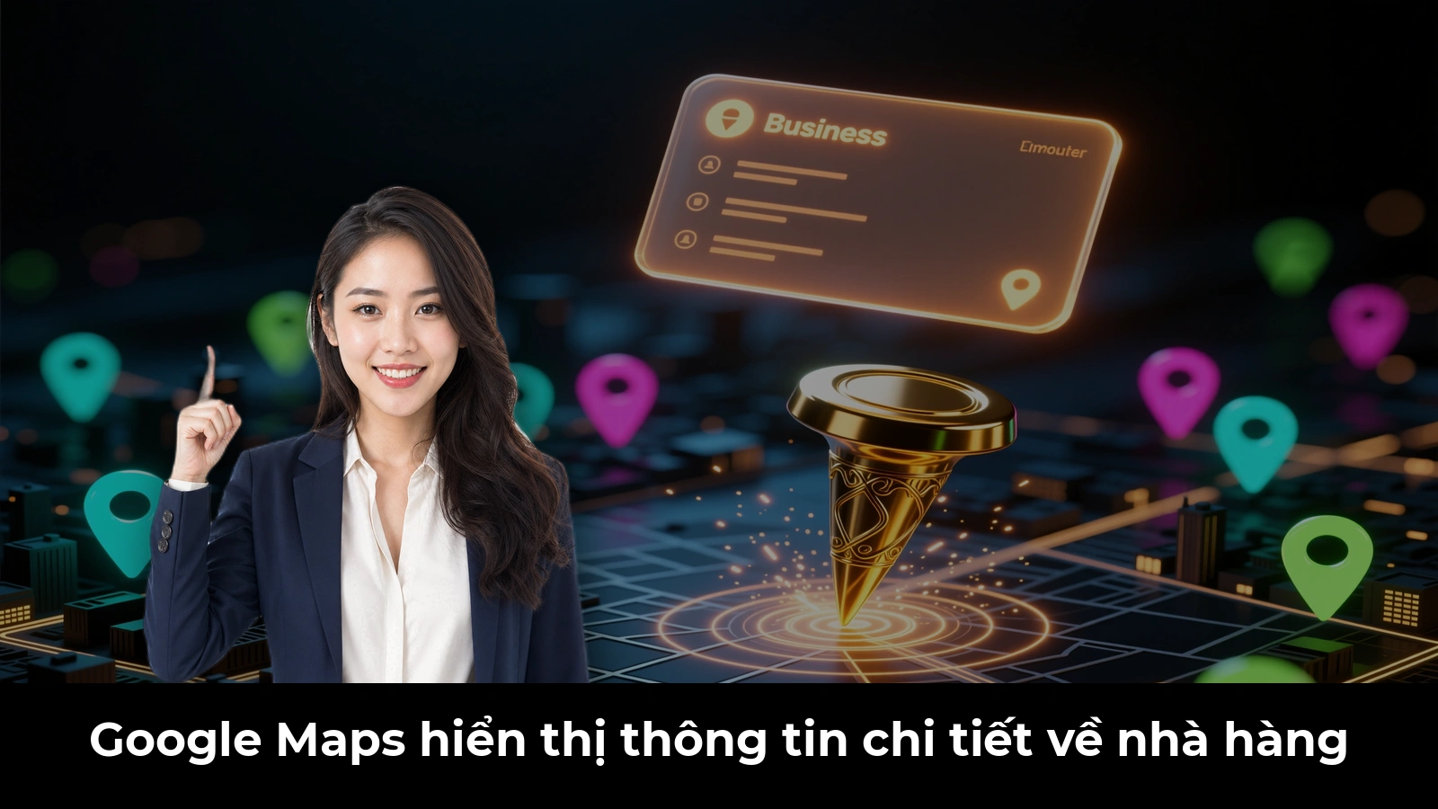 Google Maps hiển thị thông tin chi tiết về nhà hàng