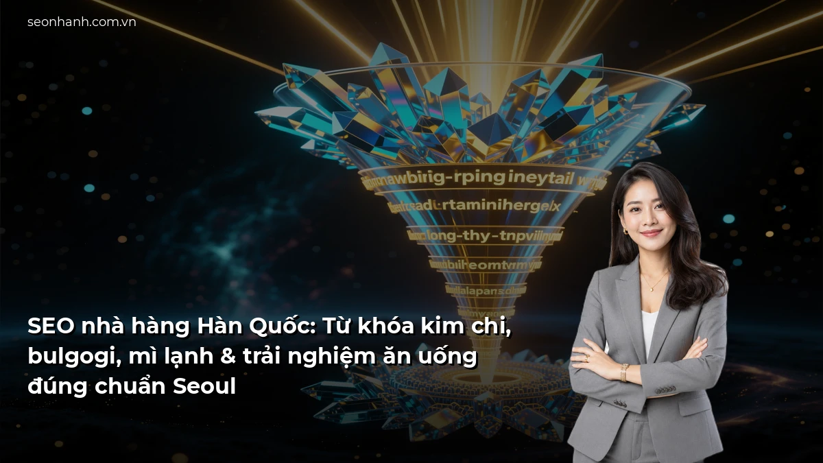 SEO nhà hàng Hàn Quốc: Từ khóa kim chi, bulgogi, mì lạnh & trải nghiệm ăn uống đúng chuẩn Seoul