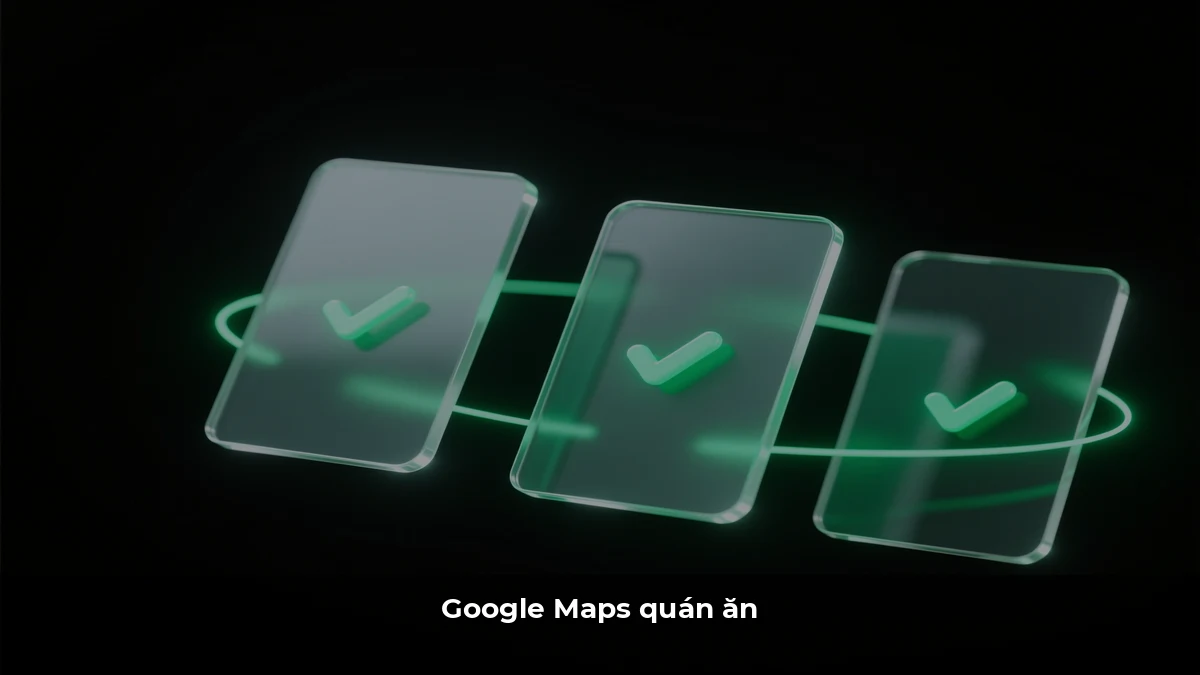 Google Maps quán ăn